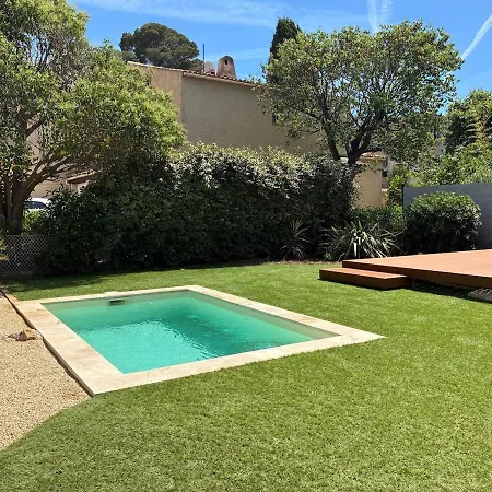 Hébergement de vacances à Portissol, Piscine, Et Port à Pied Sanary-sur-Mer